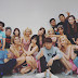 SNSD commemorates the success of their 'Lion Heart' promotions by taking pictures with their makeup artists and managers