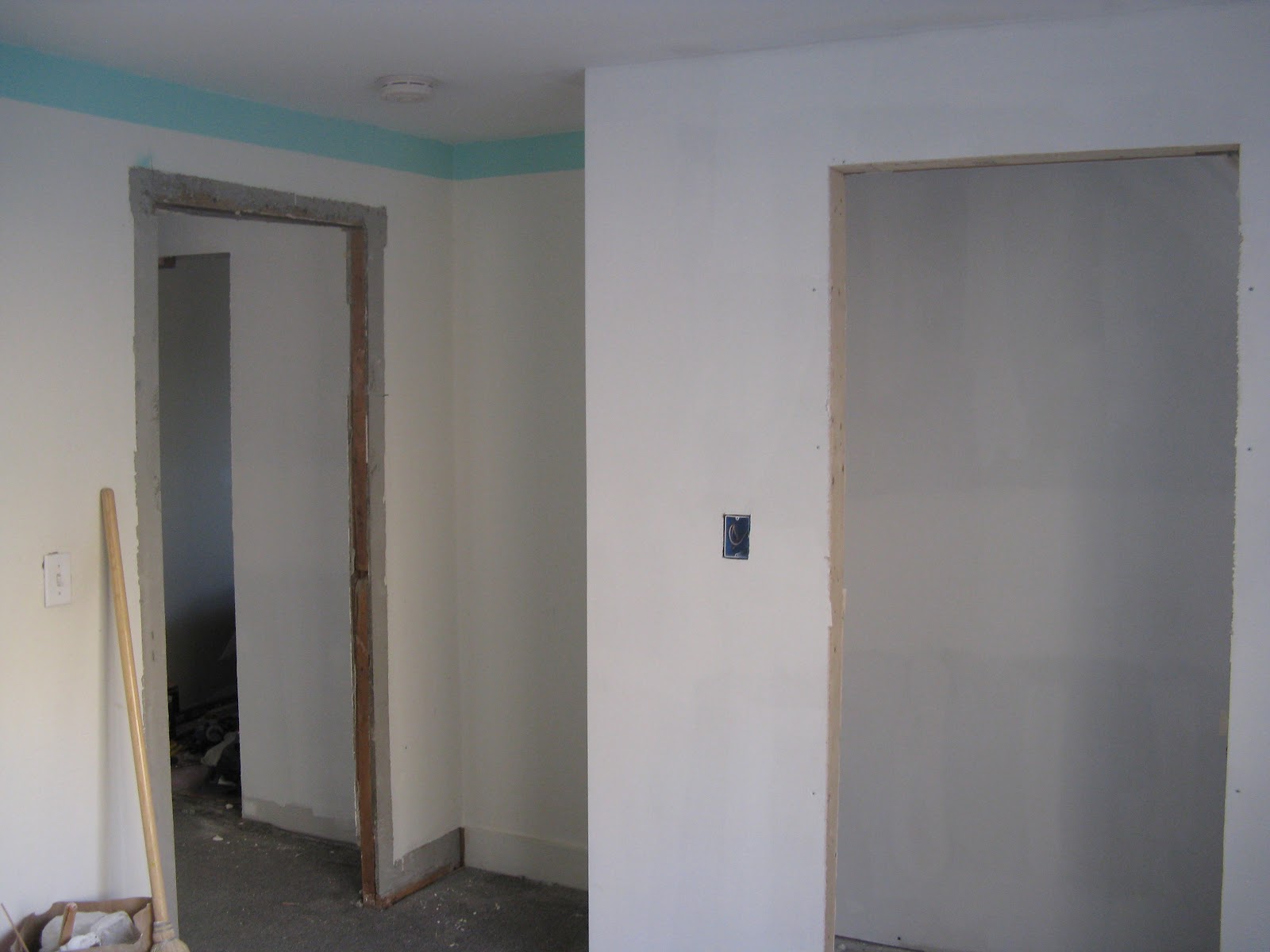 Working on Number 30 New Drywall Primed