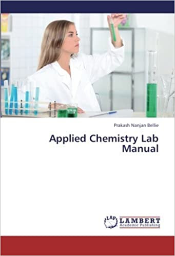 Applied Chemistry Labortary Manual