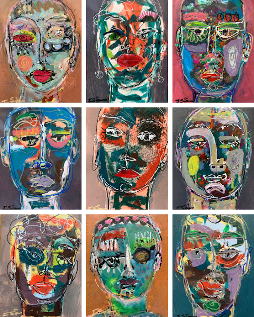 The Art of Abstract Faces