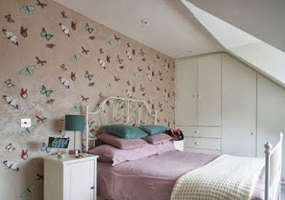  Wallpaper  Dinding Kamar  Tidur  Gambar Rumah Idaman