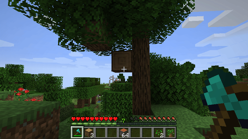 Minecraft Falling Tree Mod 1.17.1(Break Down Trees by Only Cutting One Piece of It)