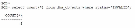 Davis Apps DBA: PL/SQL: Statement Ignored PLS-00201: identifier 'DBMS ...