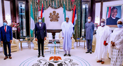 AFDB President Adesina meets Buhari in Abuja - newsheadline247