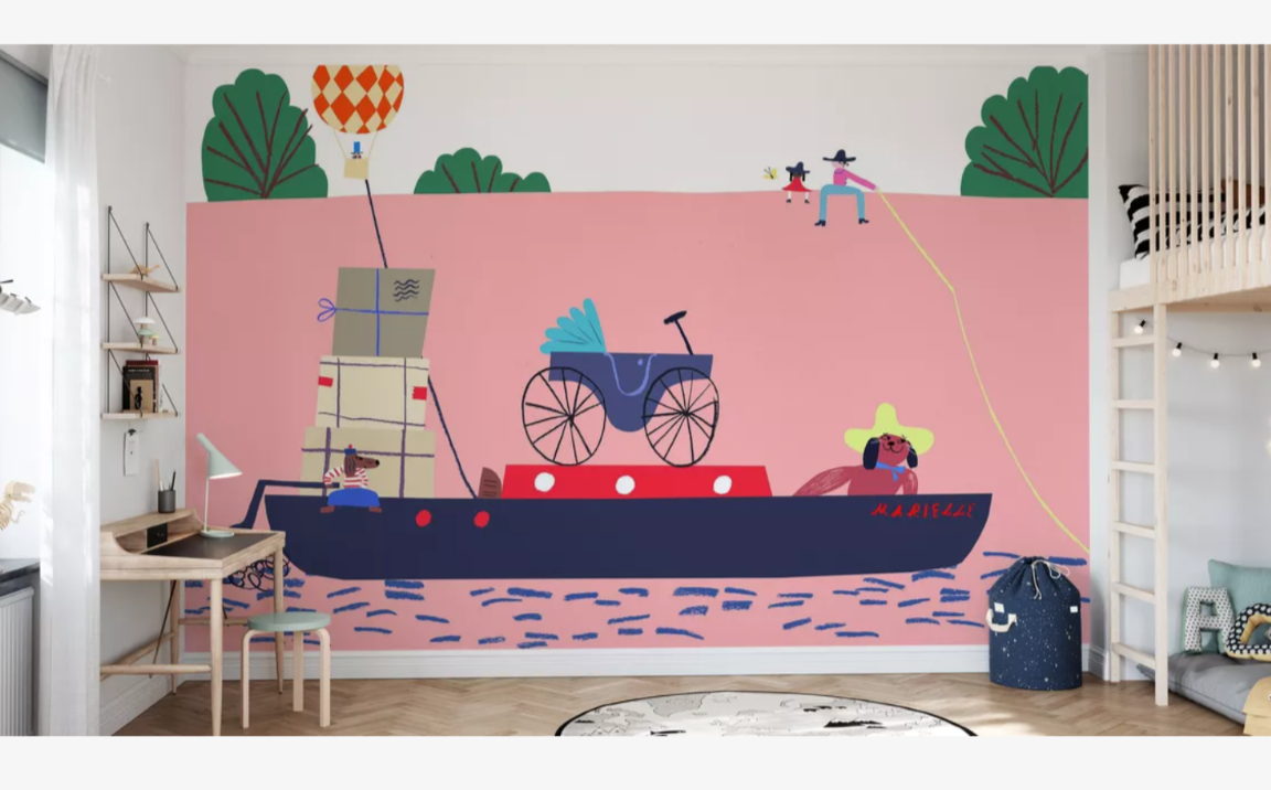 Pink Penguin Photowall wallpaper review