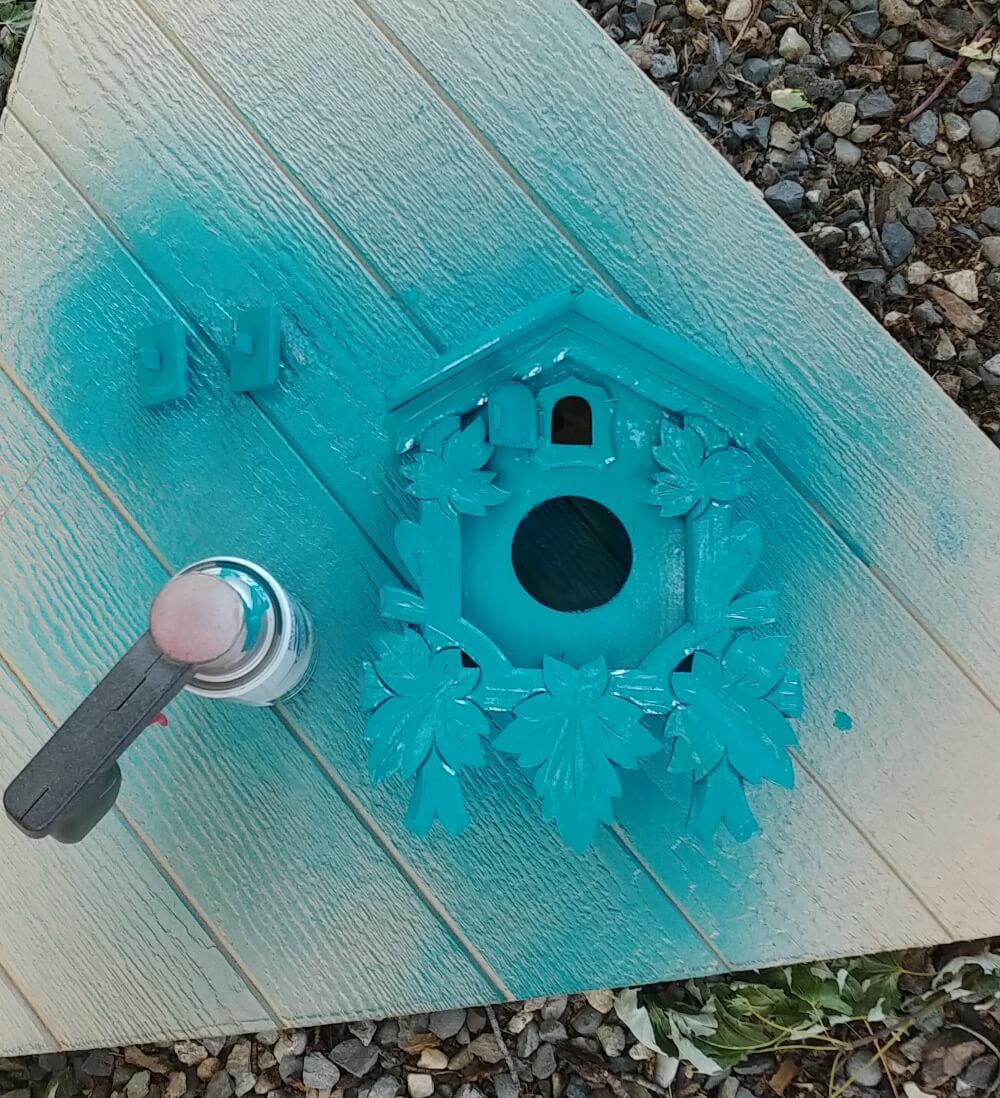 Upcycled Cuckoo Clock Little Vintage Cottage