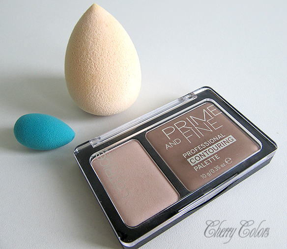 Review: Catrice PRIME AND Palette FINE Cherry Radiance) - Countouring (01 - Cosmetics Professional Ashy Heaven! Colors