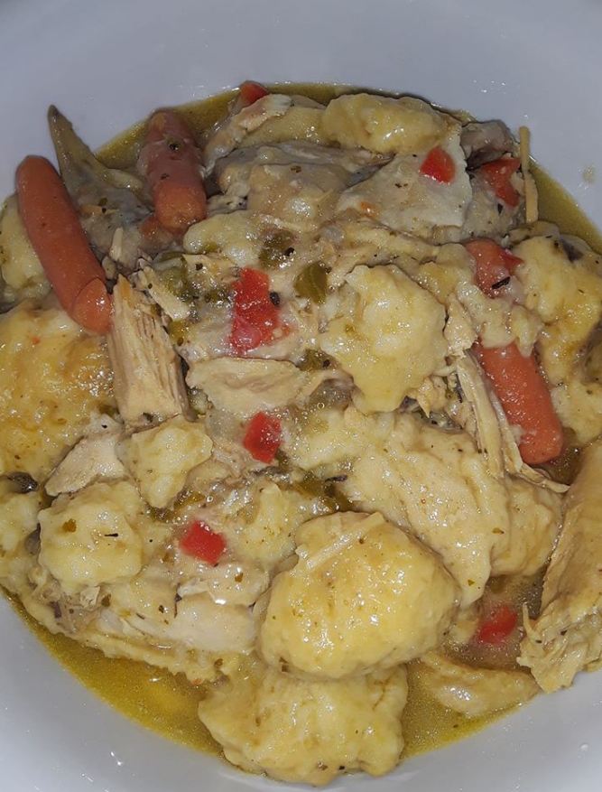SOUTHERN STYLE CHICKEN AND DUMPLINGS