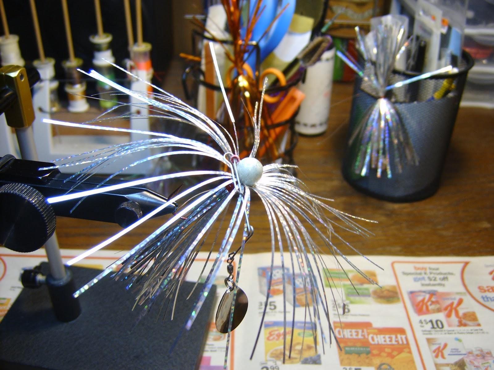 Pup's Jig Works Safety Pin Spinners