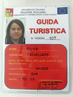 tesserino guida turistica Sicilia Silvia Trivellato