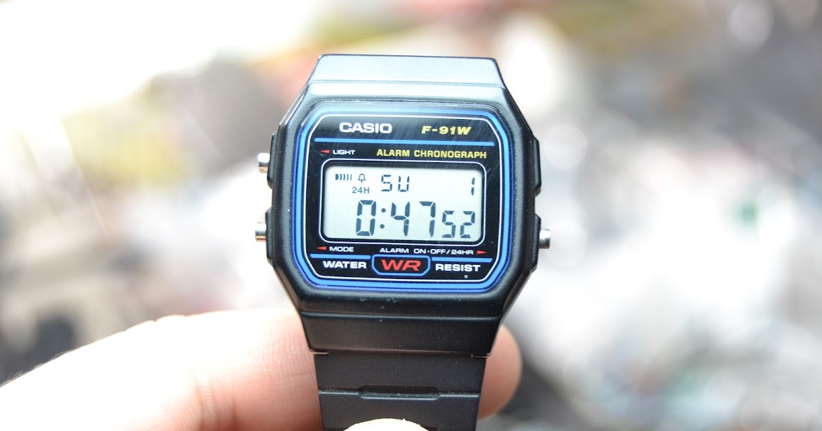 Tech Gore Galore: Demo and Disassembly of the Casio F-91w