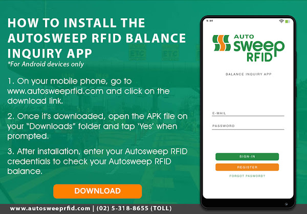 HOW TO CHECK RFID BALANCE? Autosweep and Easytrip Balance Inquiry