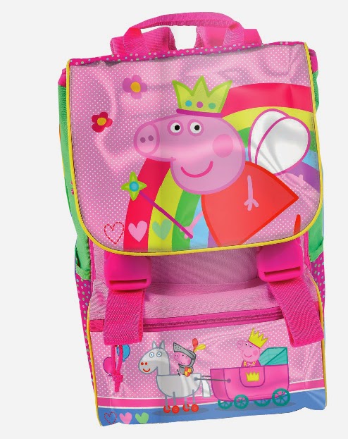 Zaino Peppa Pig Zaino Scuola Per Bambina Peppa Pig - Design Con Aquilone E Arcobaleno Borsa H 905306 - Foto 10