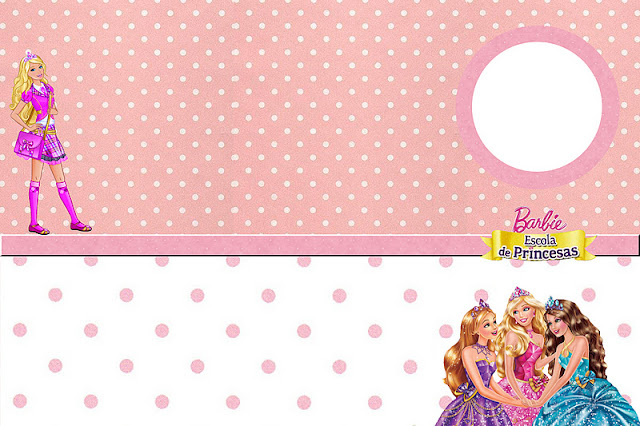 Arquivo de Corte: Topo de Bolo Barbie Princesa 015