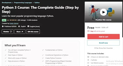 Learn Python 3 Step by Step