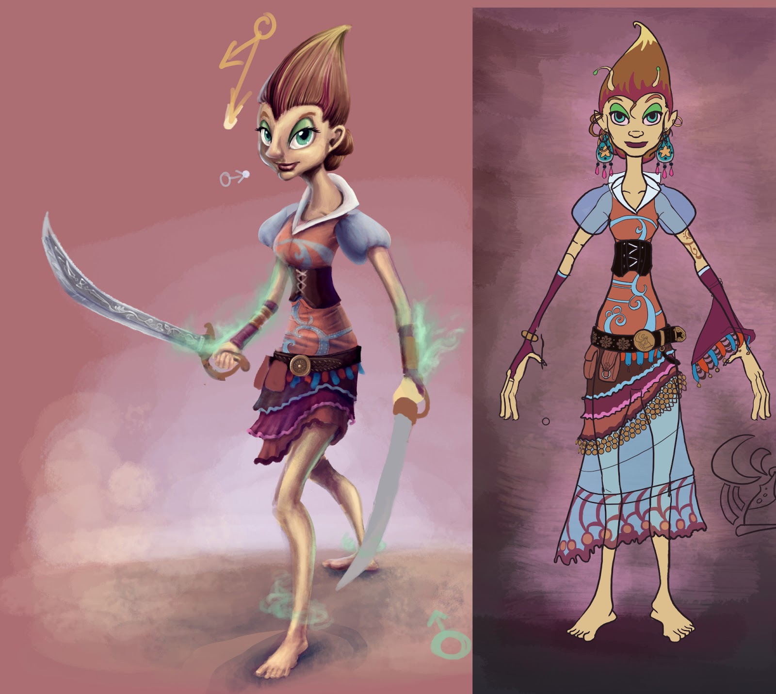 Brittany Drew a picture