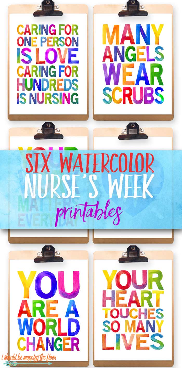 Nurses Week Printables