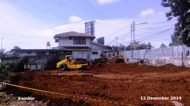 Foto Eksklusif Proses Pembangunan Terminal AKAP Lebak