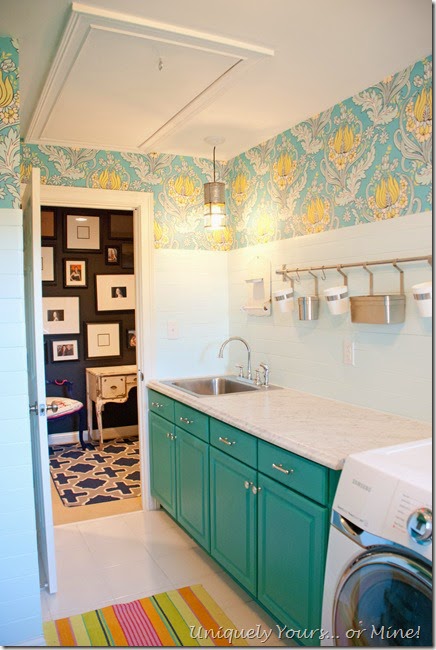 10 COLORFUL Before and After Features , Laundry Room Reveal 