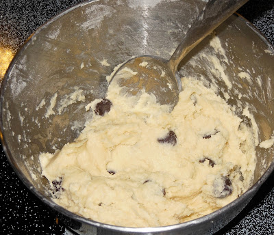 Lori's Culinary Creations: Blueberry Chocolate Cream Cheese Cookies {Guest Post at Mom's Test Kitchen}