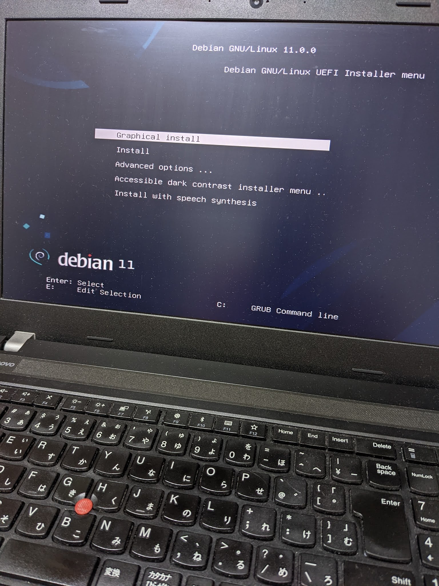 Debian 11 “bullseye” stable 〜Wifiを使ったネットインストール方法（全デスクトップ共通）について