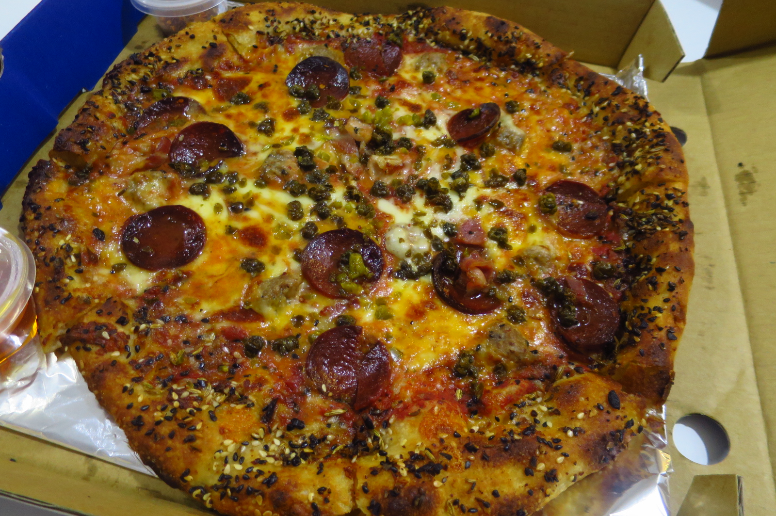 Small Potatoes Make The Steak Look Bigger Delivery from Blue Label Pizza