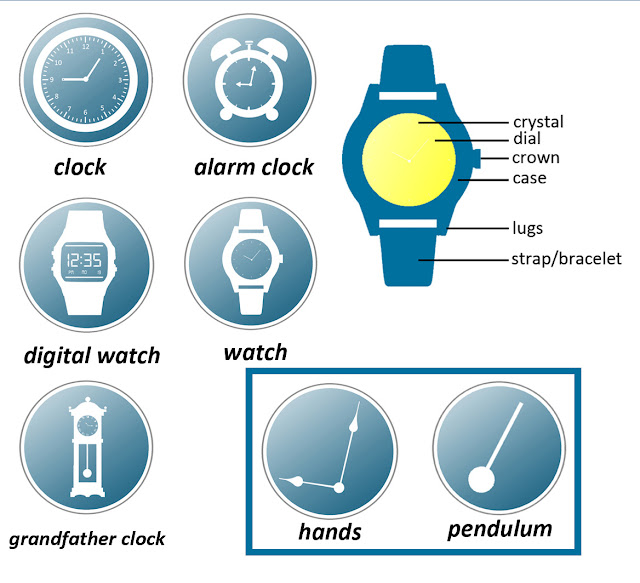 English is FUNtastic Time vocabulary