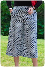 Erica B.'s - D.I.Y. Style!: Butterick 6183 - Tribal Print Culottes