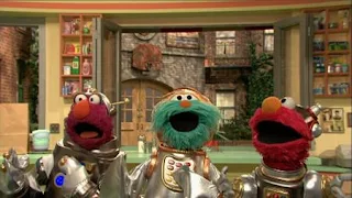 Rosita, Telly, Elmo, Sesame Street Episode 4406 Help O Bots, Help-O-Bots season 44