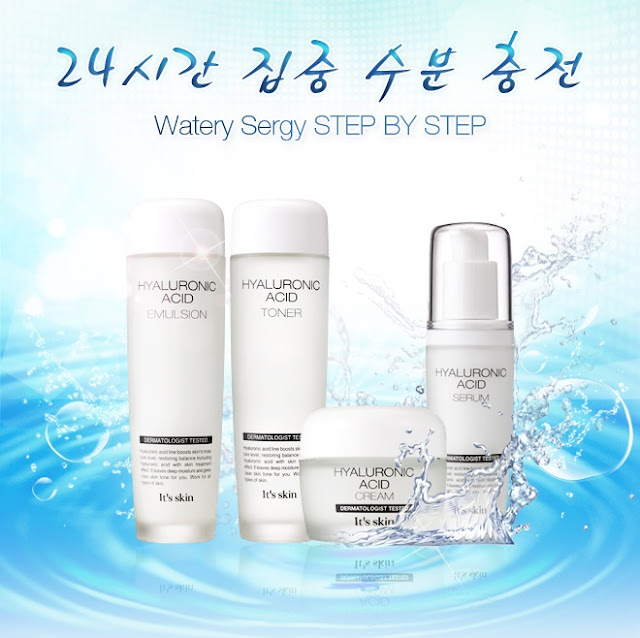 It's Skin Hyaluronic Acid Toner and Serum Azjatycki Kurcian