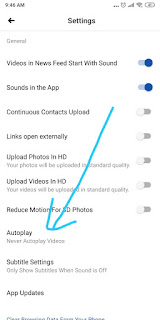 Cara Setting Video Facebook Agar tidak otomatis terputar Cara Setting Video Facebook Agar tidak otomatis terputar