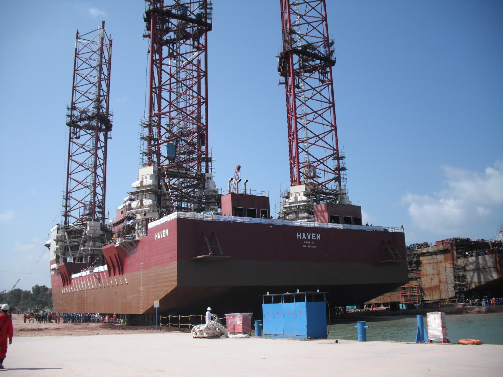 Jack-Up Vessel L205 ( “Haven”) buatan Indonesia