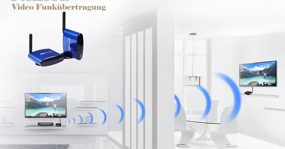 de - av signal kabellos übertragung gerät | PAKITE: (Deutsch)Schicken