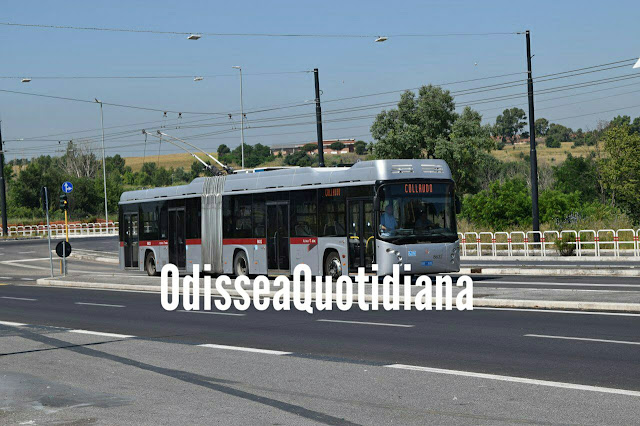 Filobus ancora fermi in deposito: