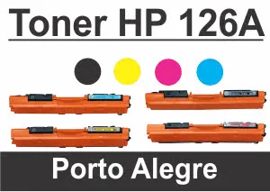 Toner HP 126A para impressora CP1025 color