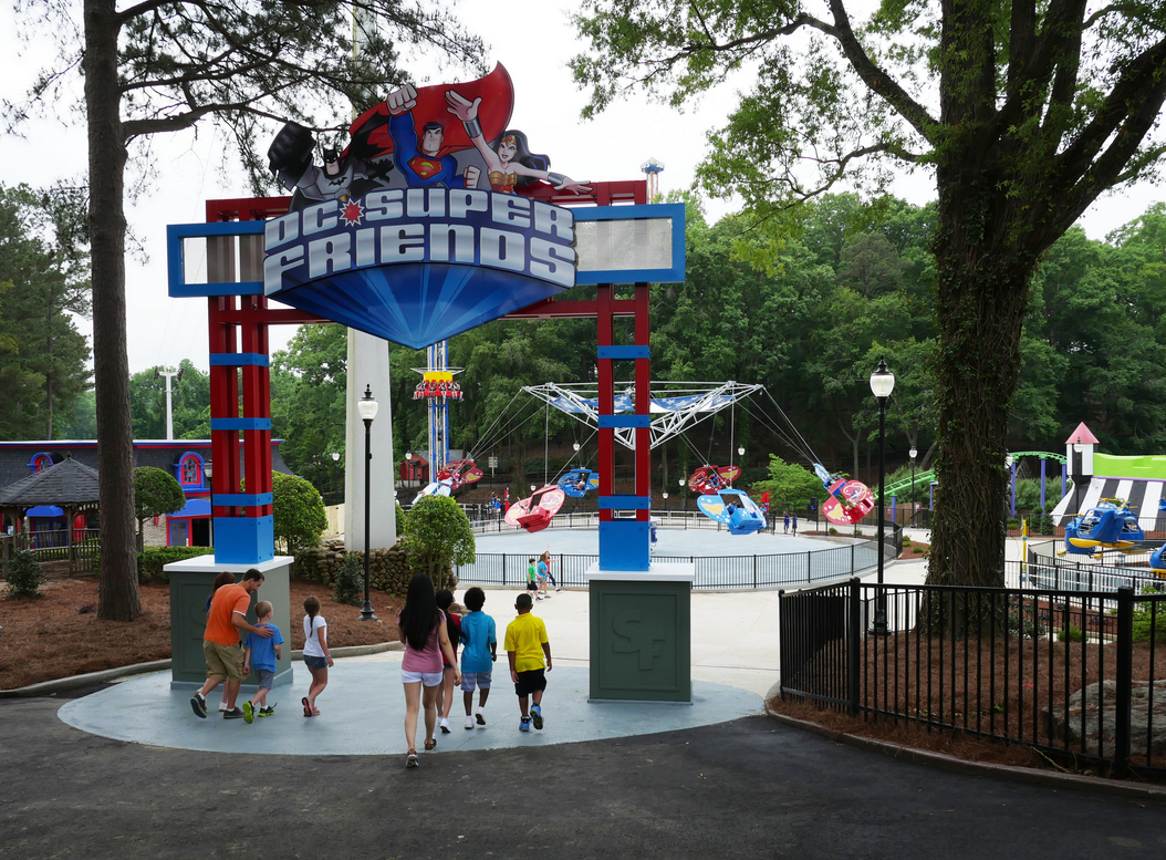 NewsPlusNotes First Ever DC Super Friends Themed Area Opens at Six Flags Over