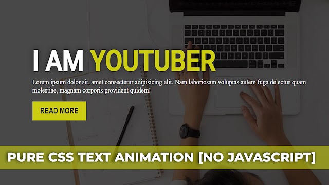 Pure CSS3 Text Changing Animation Effect 🔥 | CSS Text Animation | No JavaScript