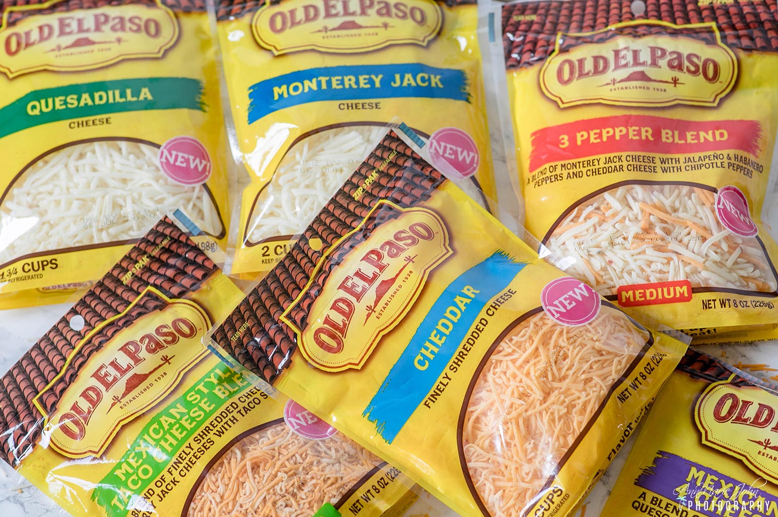 Old El Paso Cheeses