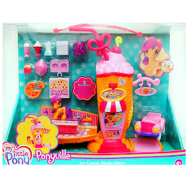 My Little Pony Scootaloo Ice Cream Shake Diner Building Playsets Ponyville Figure