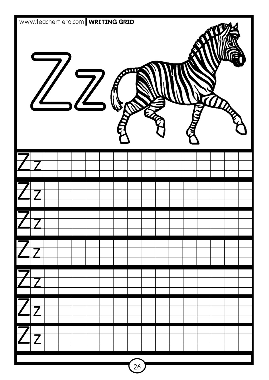WRITING GRID FOR BEGINNERS BY