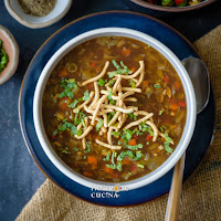 Instant Pot Manchow Soup Instant Pot Manchow Soup