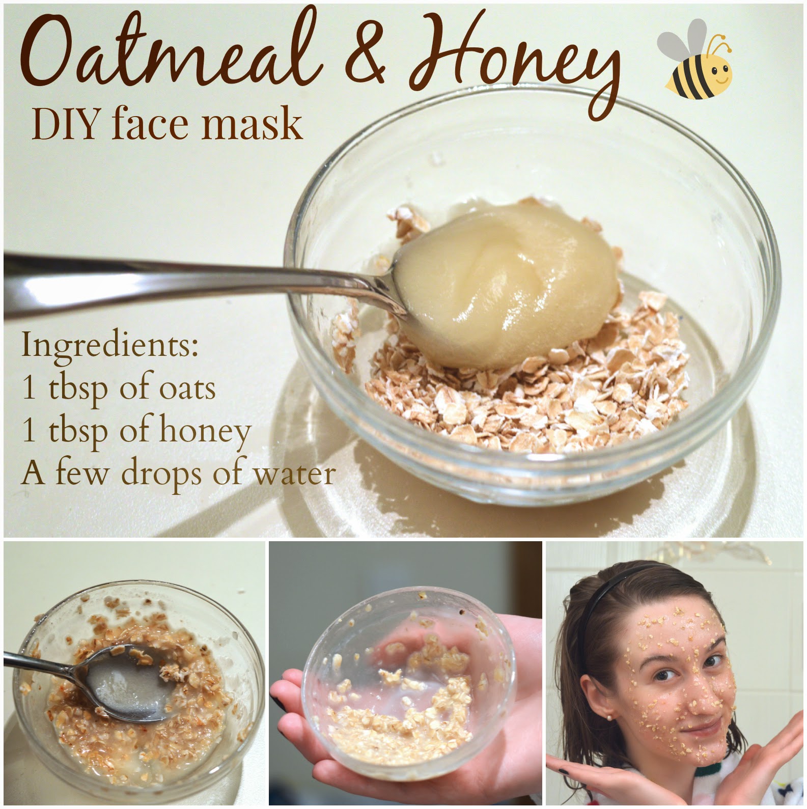 November DIY: Colloidal Oatmeal Mask – 100% PURE