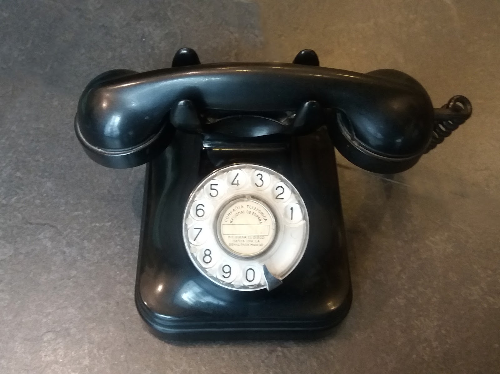 la tienda del único objeto Teléfono español