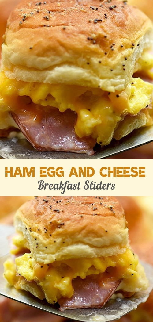 Ham Egg and Cheese Breakfast Sliders - Good Food Recipes