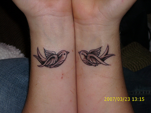 Only Swallow Tattoo: Swallow Bird Tattoo Designs For Women