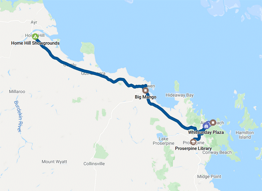 The Roaming 5 June 15 (Day 136) Proserpine to Home Hill