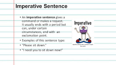 Penjelasan dan Soal Exercise Imperative Sentence dalam Bahasa Inggris