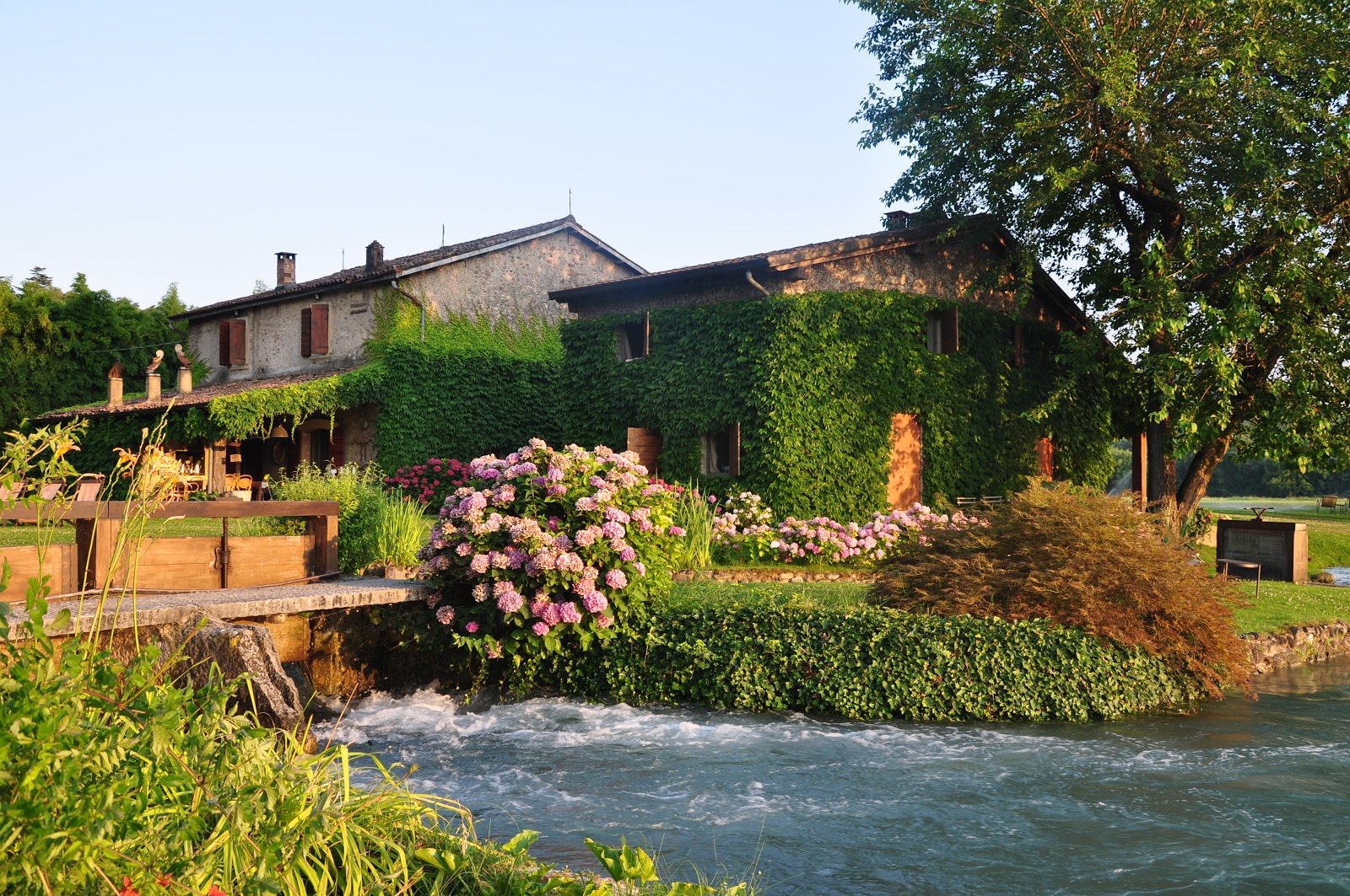 On the other side of the Visconti Bridge lies another medieval B&B, La Finestra Sul Fiume. Photo: Courtesy of La Finestra Sul Fiume.