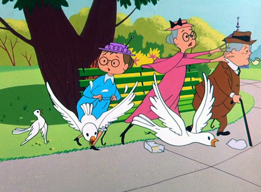 13 LOONEY TUNES / Bugs Bunny In "Hyde And Hare" 1955