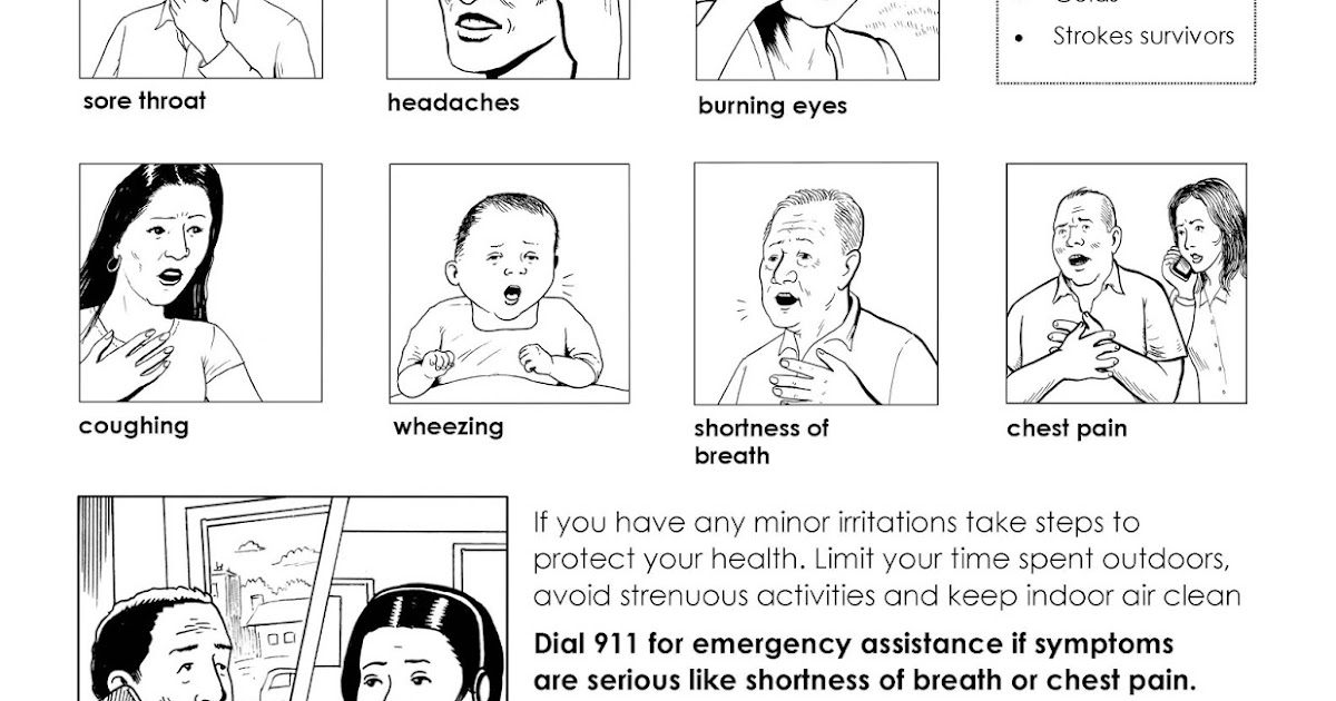 Washington Smoke Information Wildfire smoke can cause or worsen health